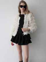 FRILL TEXTURE JACKET