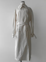 DOUBLE COLLAR TRENCH COAT