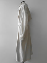 DOUBLE COLLAR TRENCH COAT