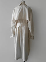 DOUBLE COLLAR TRENCH COAT