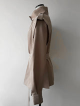 HIGH NECK TRENCH JACKET