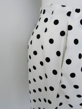 [ SAMPLE SALE ] BALLOON DOT MIDI SKIRT