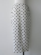 [ SAMPLE SALE ] BALLOON DOT MIDI SKIRT
