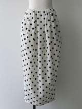 [ SAMPLE SALE ] BALLOON DOT MIDI SKIRT