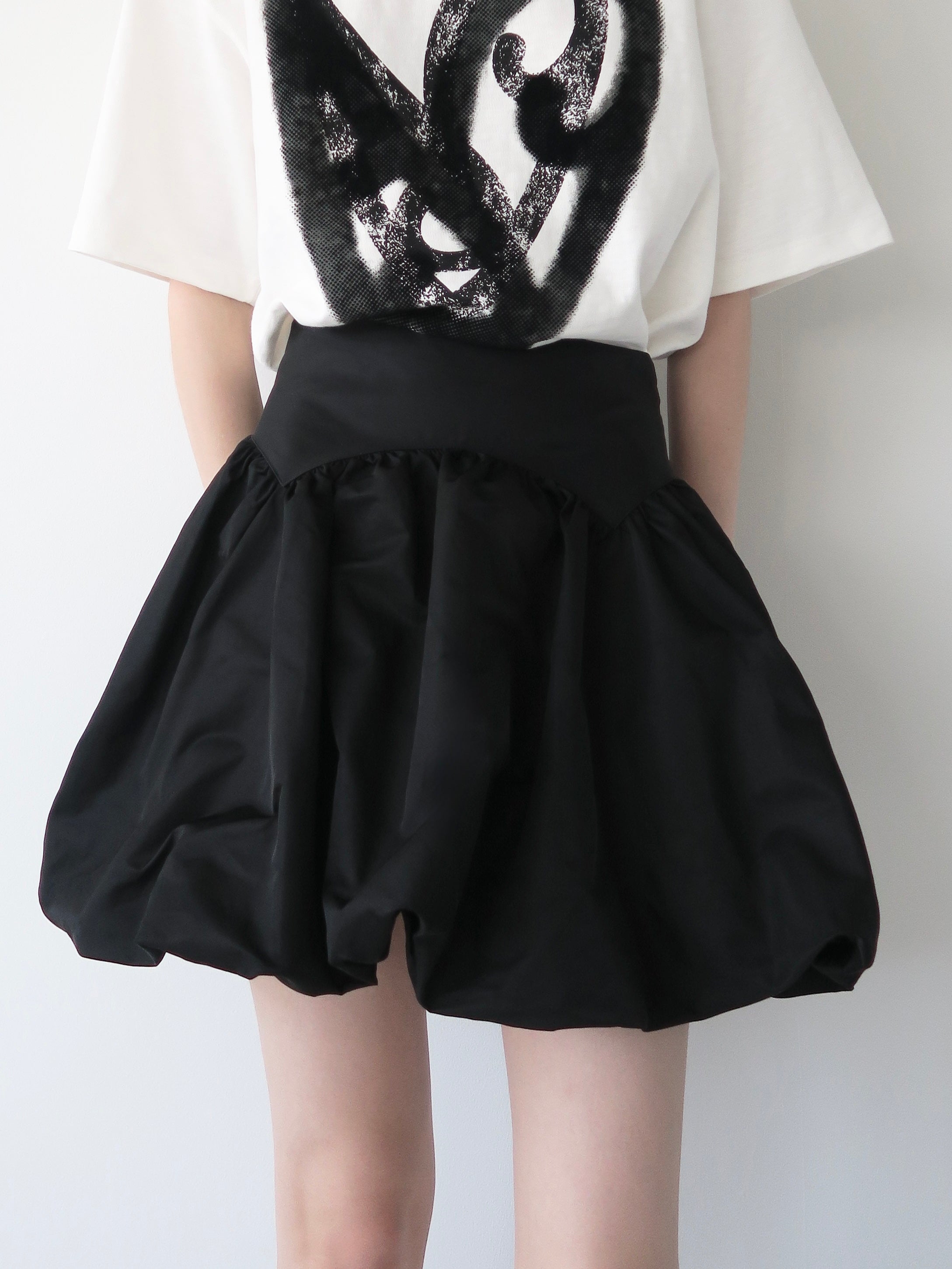 【mnem】Pumpkin Balloon Skirt mnem】Pumpkin Balloon Skirt MINI PUMPKIN BALLOON SKIRT