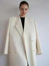 [ SAMPLE SALE ] CASHMERE PADDED LONG COAT