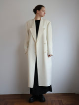 [ SAMPLE SALE ] CASHMERE PADDED LONG COAT