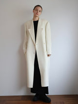 [ SAMPLE SALE ] CASHMERE PADDED LONG COAT