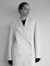 [ SAMPLE SALE ] CASHMERE PADDED LONG COAT