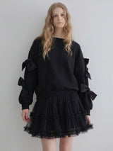 AUDREY TIERED TULLE SKIRT