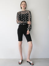 stretch biker pants