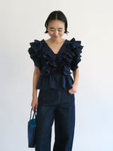 RAFFLE FRILL TOPS