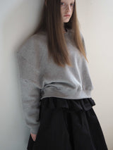 【阪急うめだ本店POP UP】PUFF SLEEVE SWEAT (GREY)