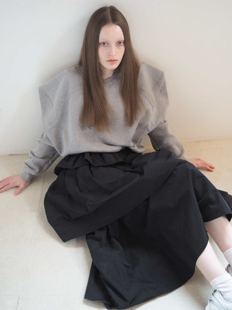 【阪急うめだ本店POP UP】PUFF SLEEVE SWEAT (GREY)