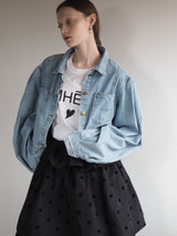 再入荷 / PUFF SLEEVE DENIM JACKET