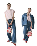 balloon sleeves denim jacket