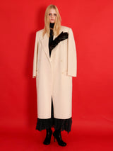 TOUCH SCREEN SHEEP LEATHER LONG GLOVES