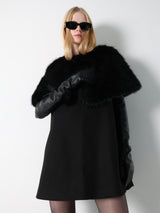 TOUCH SCREEN SHEEP LEATHER LONG GLOVES