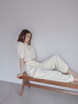SATIN CARGO PANTS