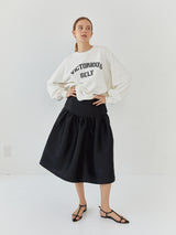 LADY SHIRRING SKIRT