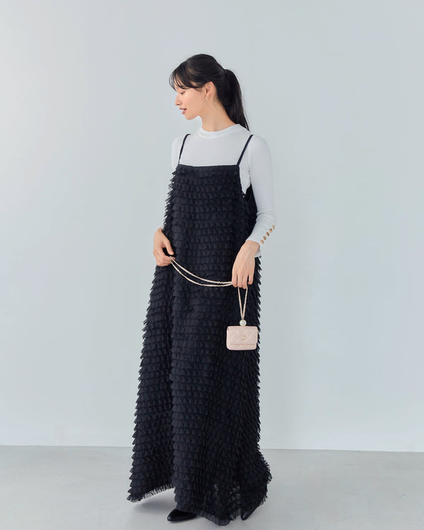 サンプルセール / MAXI LACE CAMI LONG DRESS