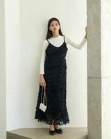 【阪急うめだ本店 POP UP】LACE CAMI LONG DRESS (BLACK)